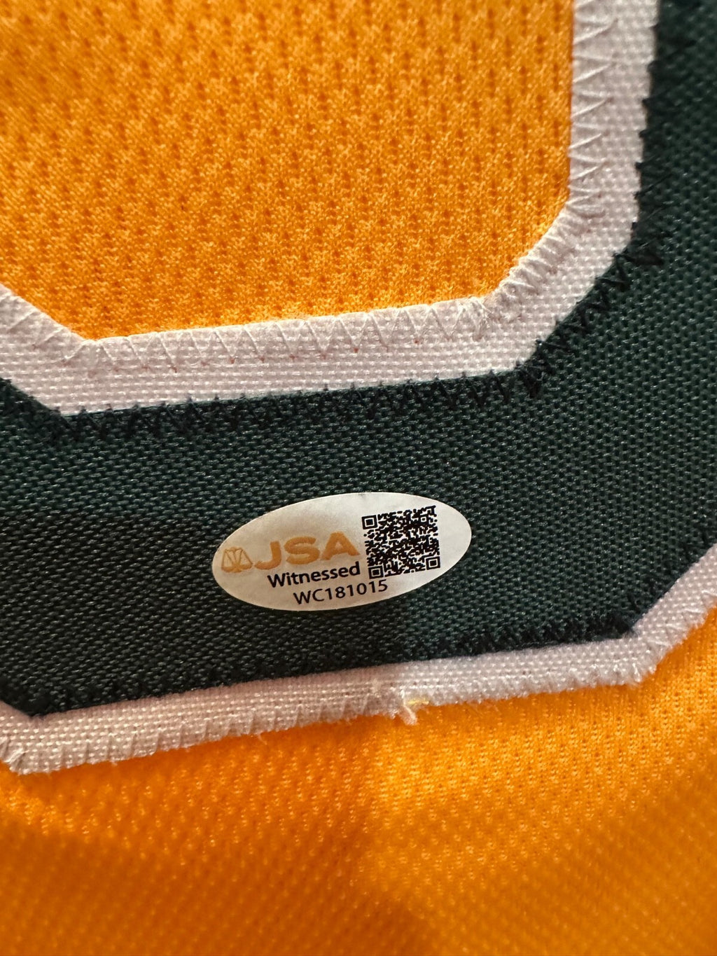Jose Canseco Signed Oakland A’s #33 Jersey – 40/40 Inscription – JSA Witnessed