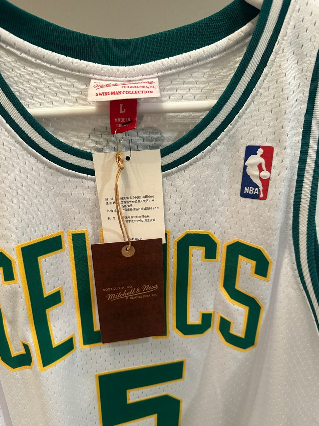 Kevin Garnett Signed Celtics Mitchell & Ness Jersey – JSA Witnessed