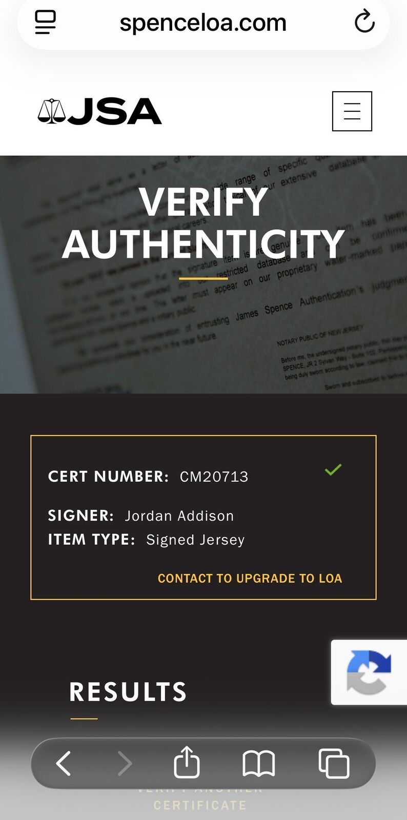 Jordan Addison Signed Vikings Jersey #3 – JSA Authenticated