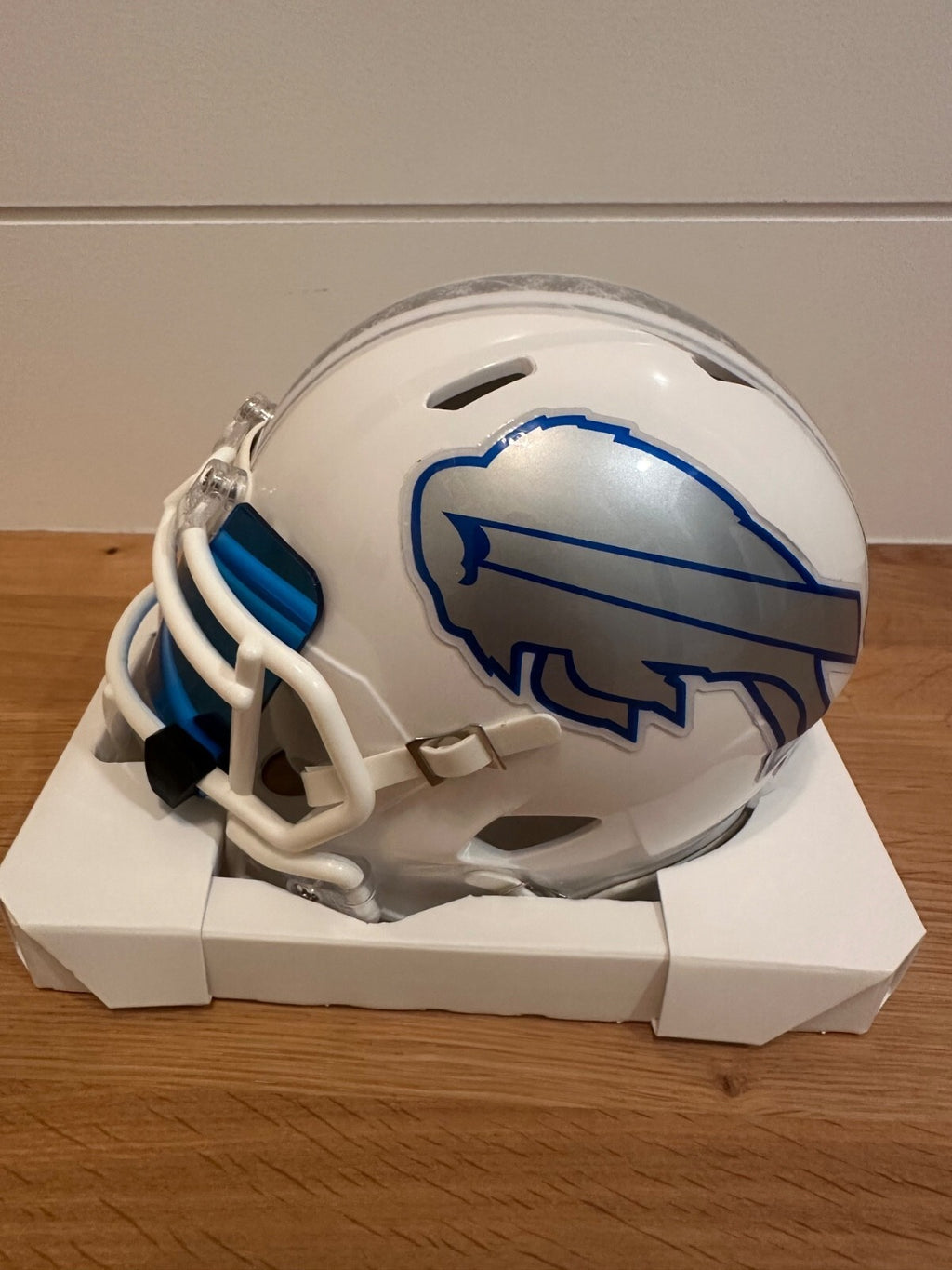 James Cook Signed Buffalo Bills Lunar Eclipse Mini Helmet – Beckett Witnessed