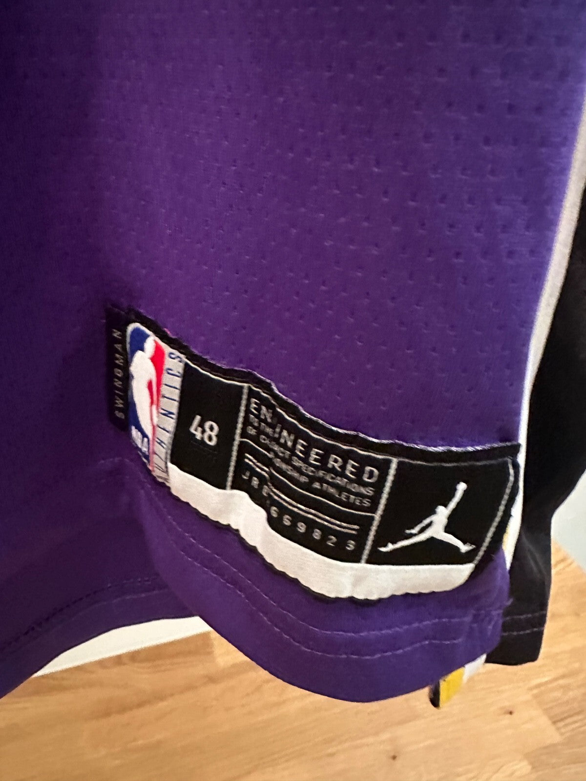 Gabe Vincent Signed Lakers Jordan Jersey – JSA Authenticated – Size 48