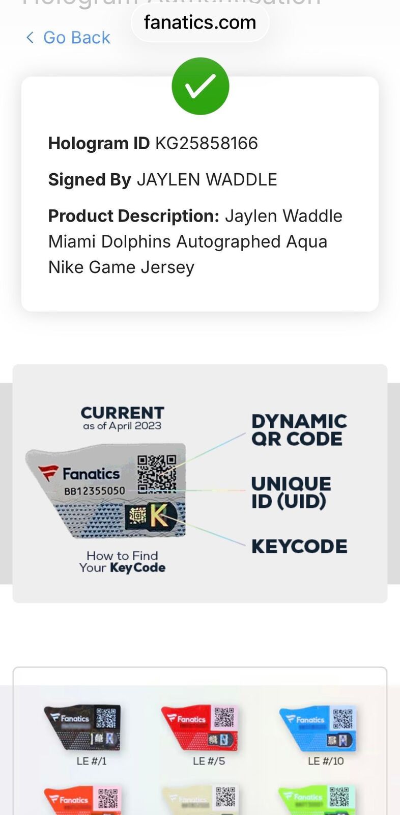 Jaylen Waddle Signed Miami Dolphins Nike Game Jersey XL – Fanatics Authenticated