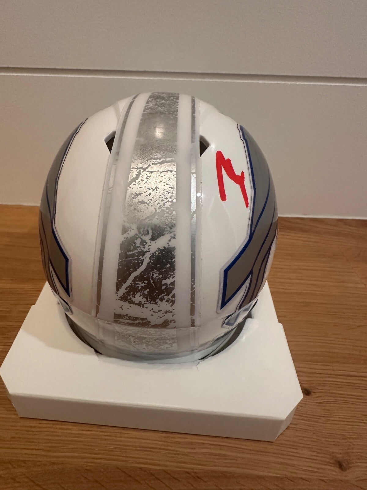 James Cook Signed Buffalo Bills Lunar Eclipse Mini Helmet – Beckett Witnessed