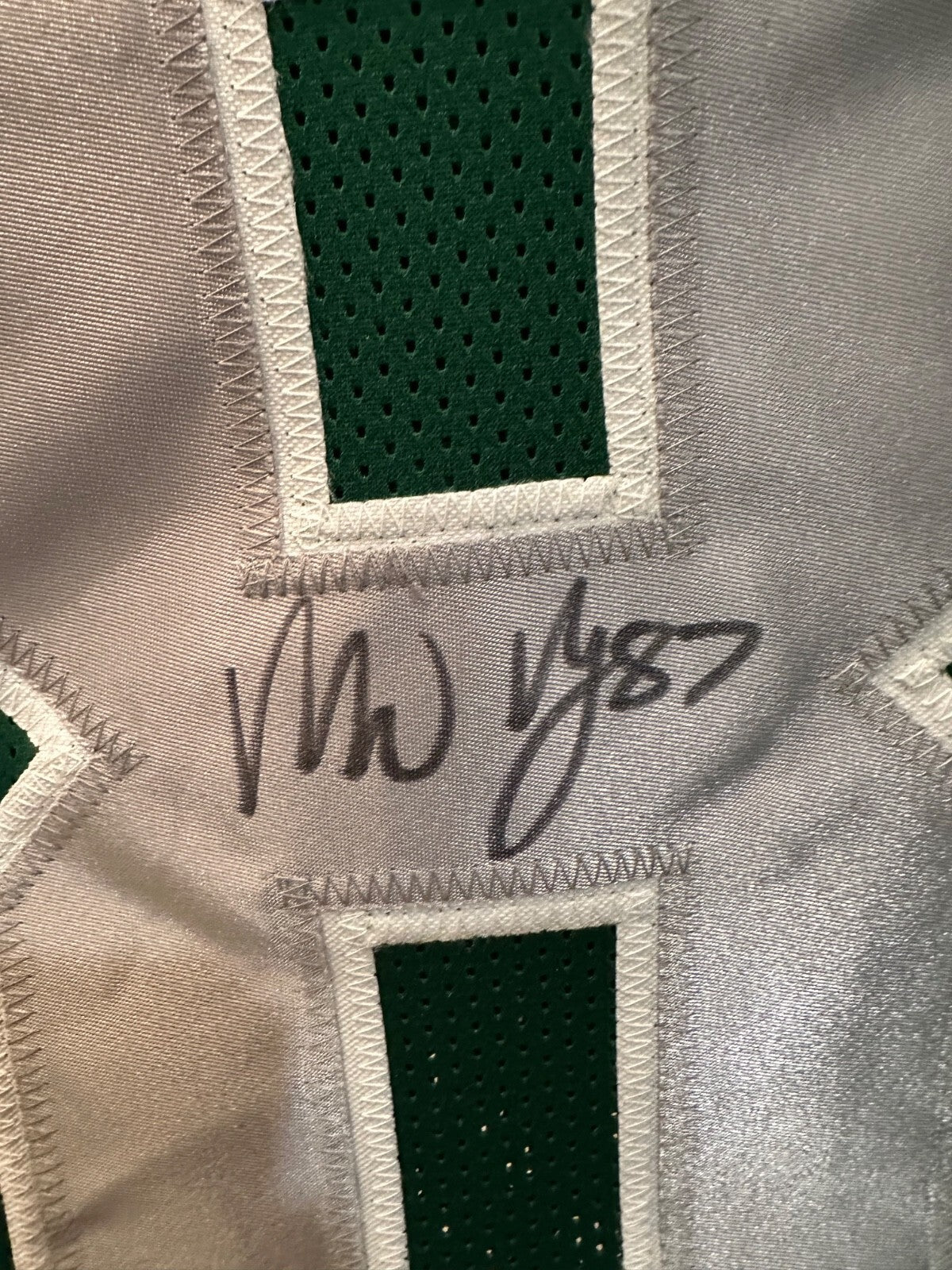 Michael Mayer Signed #87 Notre Dame Custom Football Jersey – Beckett Witnessed