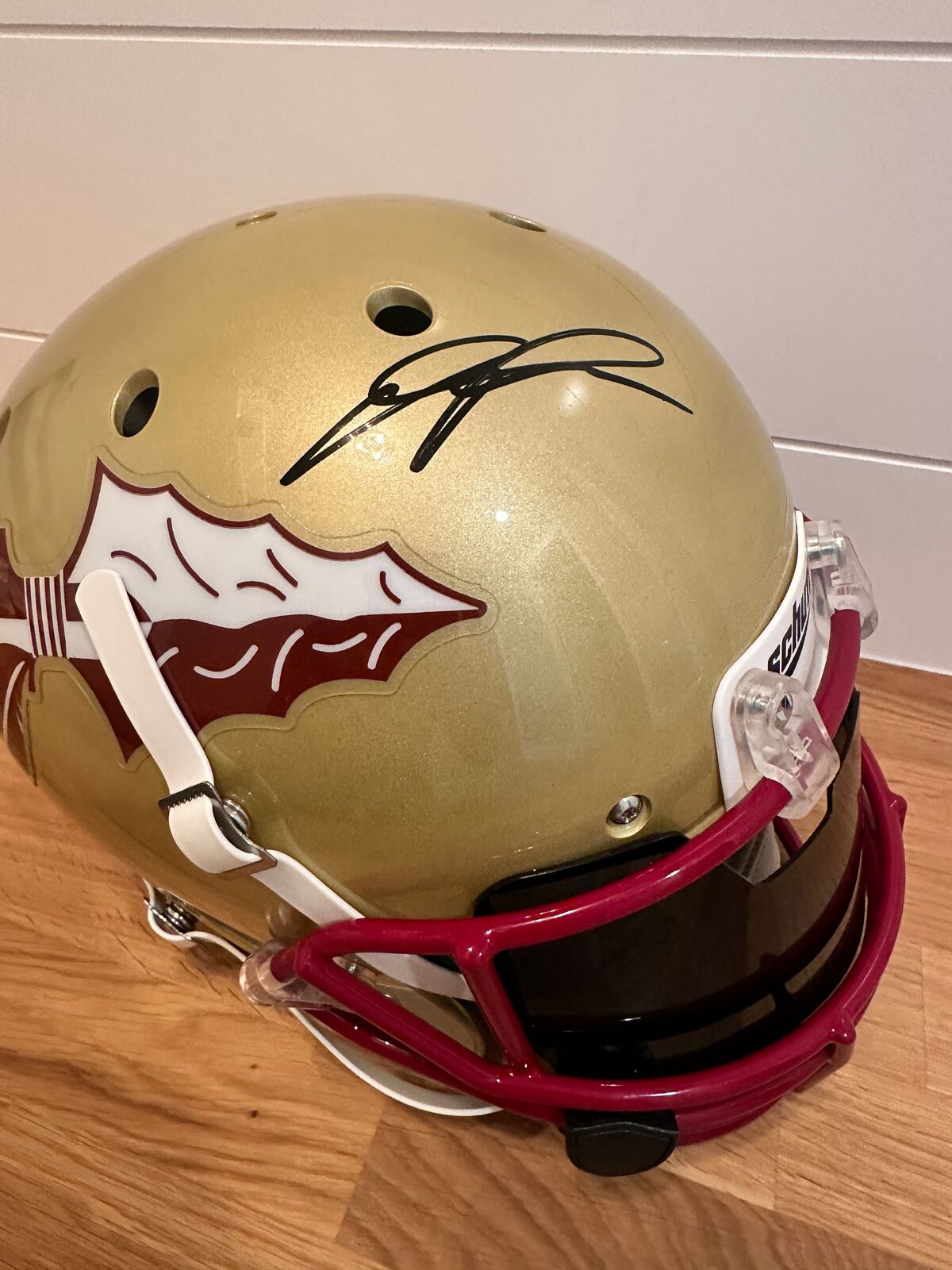 Devonta Freeman Signed FSU Seminoles Full Size Authentic Schutt Helmet – JSA