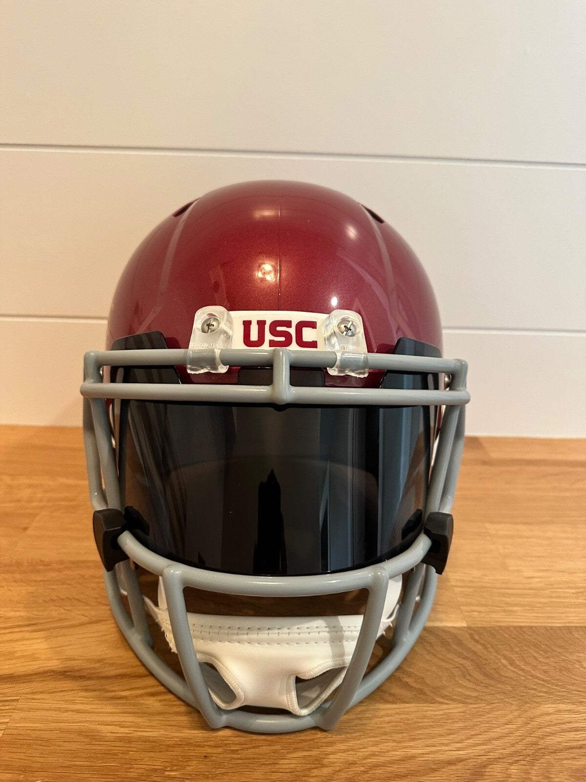 Chris Steele Signed USC Trojans Full Size Speed Helmet – JSA Certified