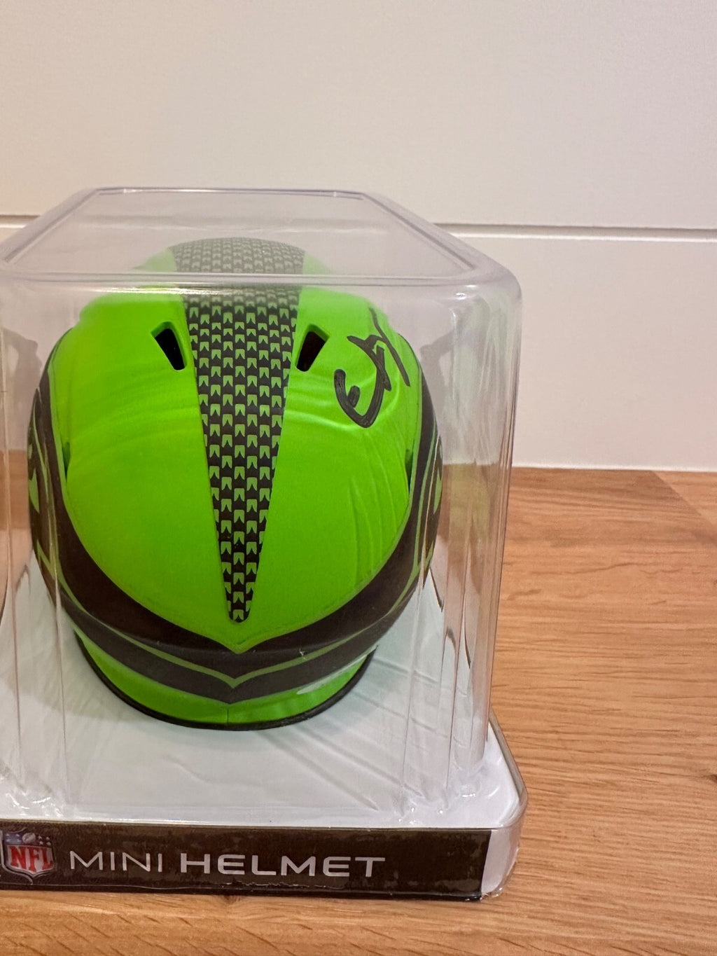 Elijah Arroyo Signed Seattle Seahawks Rave Mini Helmet – JSA COA