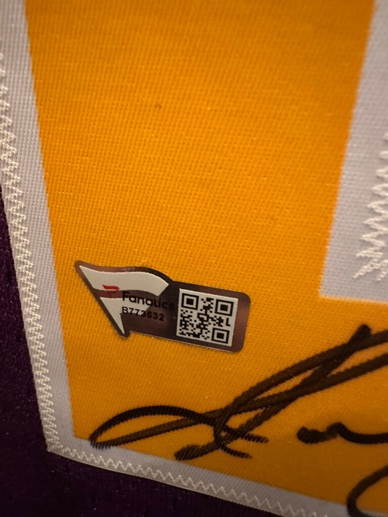 Karl Malone Signed Utah Jazz Mitchell & Ness 1991-92 Purple Jersey Fanatics