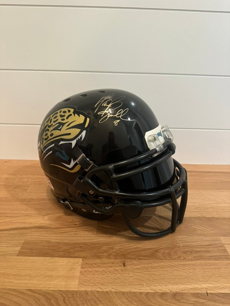 Mark Brunell Signed Jacksonville Jaguars Full Size BIKE Helmet – Beckett Review