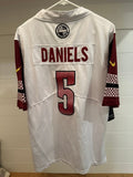 Jayden Daniels Washington Commanders On-Field Jersey #5 Size S NWT