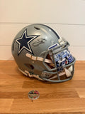 Emmitt Smith Signed Cowboys Authentic Speed Full Size Helmet Beckett Custom