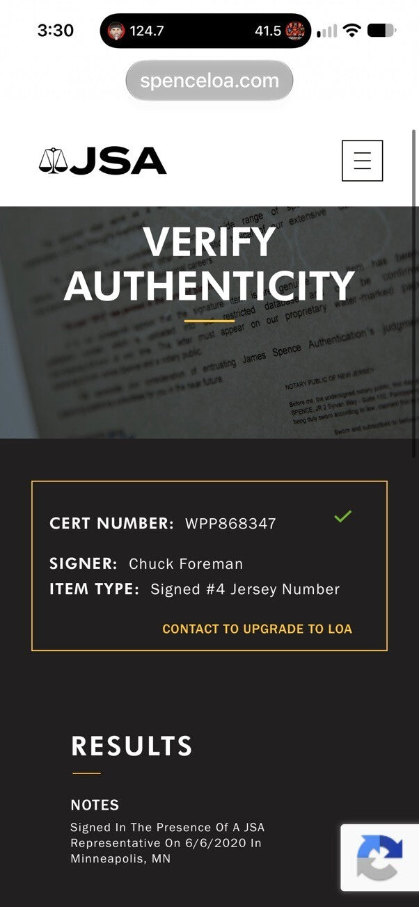 Chuck Foreman Signed Minnesota Vikings #44 Purple Custom Jersey JSA Witness COA
