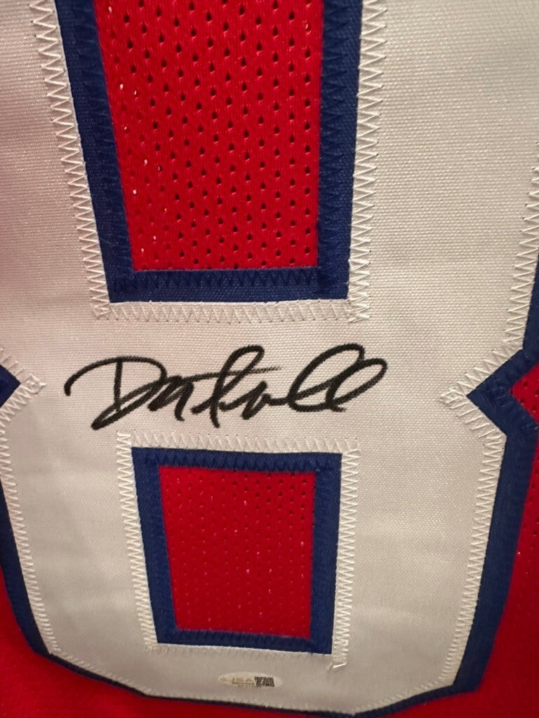 Danny Amendola Signed New England Patriots Jersey #80 JSA Certified