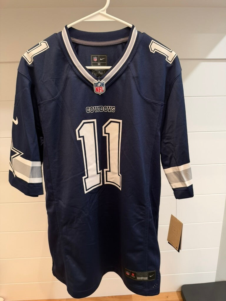 Nike Micah Parsons #11 Dallas Cowboys Navy Game Jersey Men’s Medium NWT