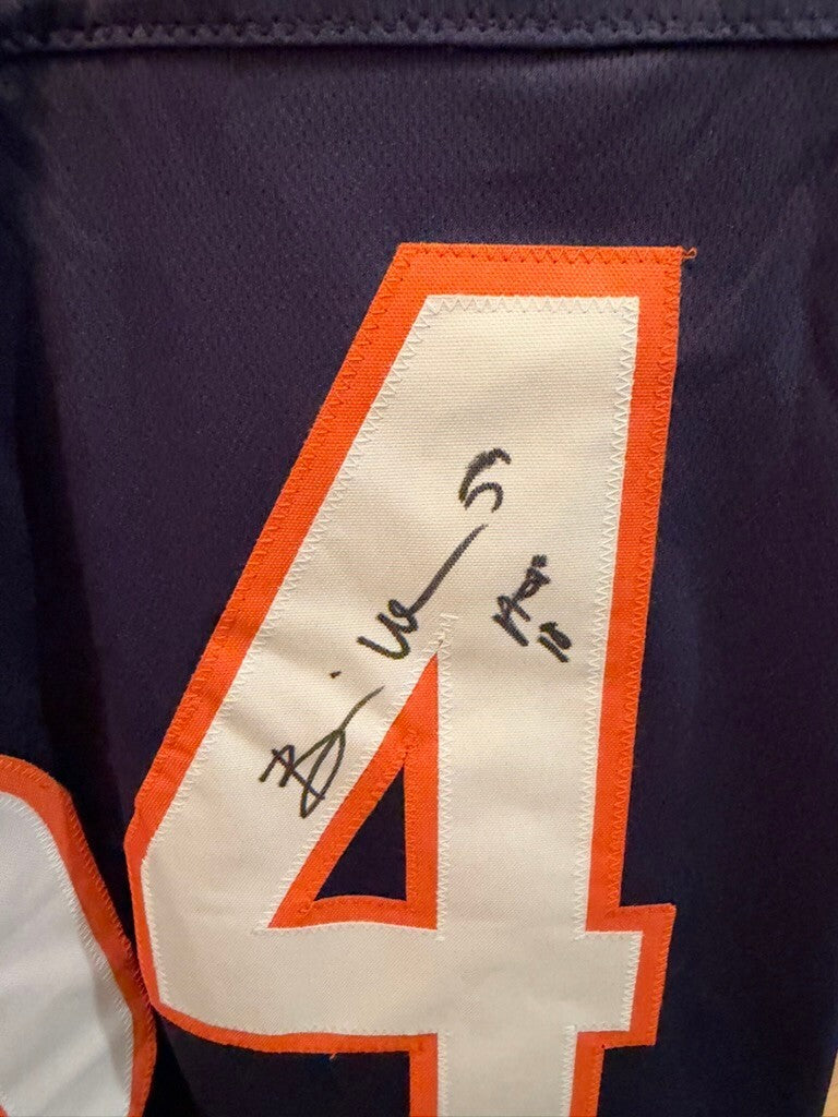 Brian Urlacher Signed Chicago Bears #54 Jersey Beckett Witness