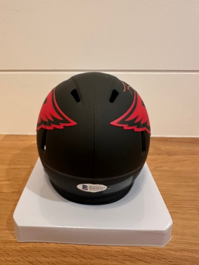 Isaiah Simmons Signed Cardinals Eclipse Mini Helmet Beckett Custom Visor