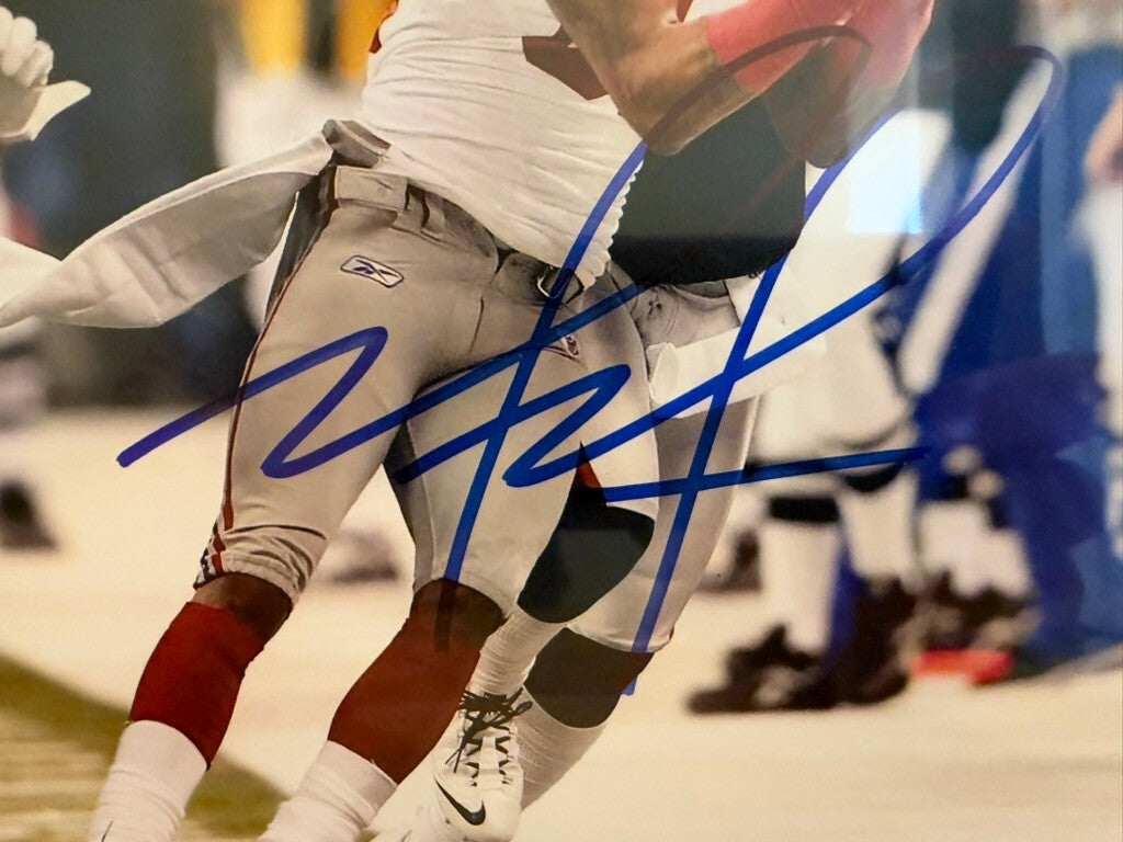 Mario Manningham Signed 8x10 Photo NY Giants Super Bowl XLVI Catch JSA