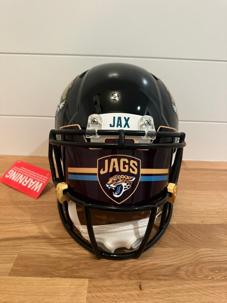 Travis Hunter Signed Jaguars Riddell Speed Authentic Helmet Fanatics #12