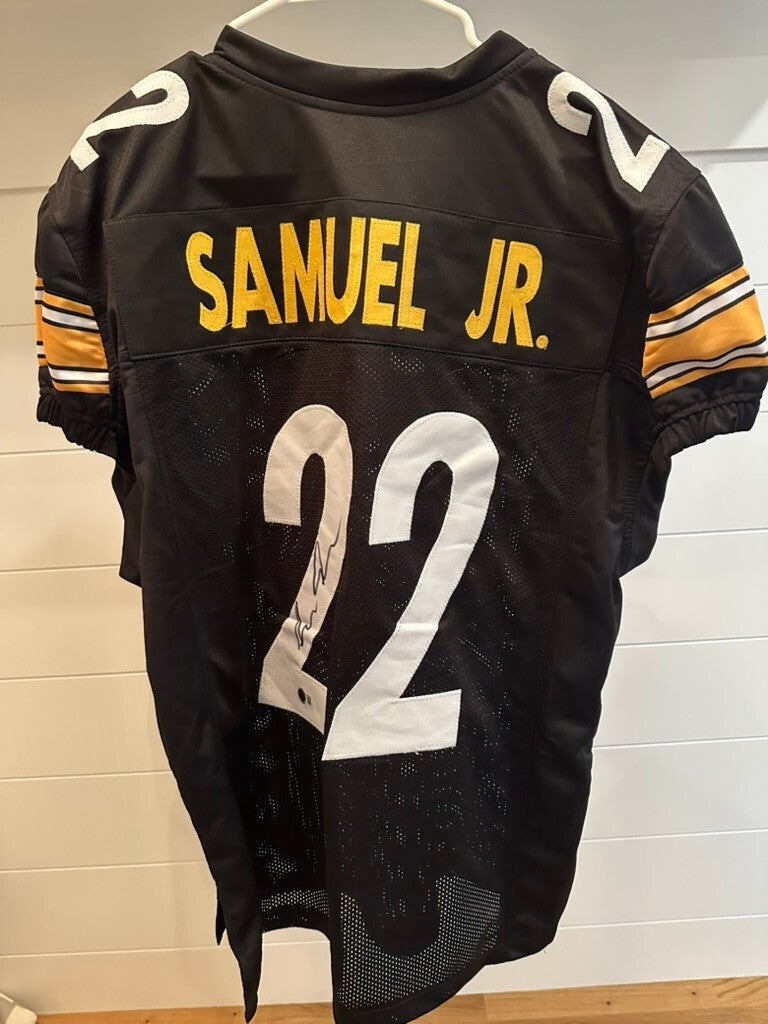 Autographed Asante Samuel Jr. #22 Football Jersey with Beckett Authentication