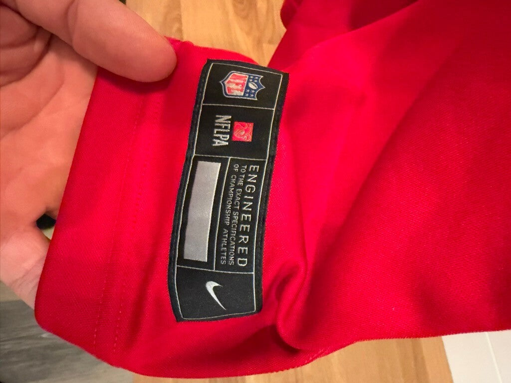 Mike Evans Signed Buccaneers Nike Vapor FUSE Limited Red Jersey XXL Fanatics
