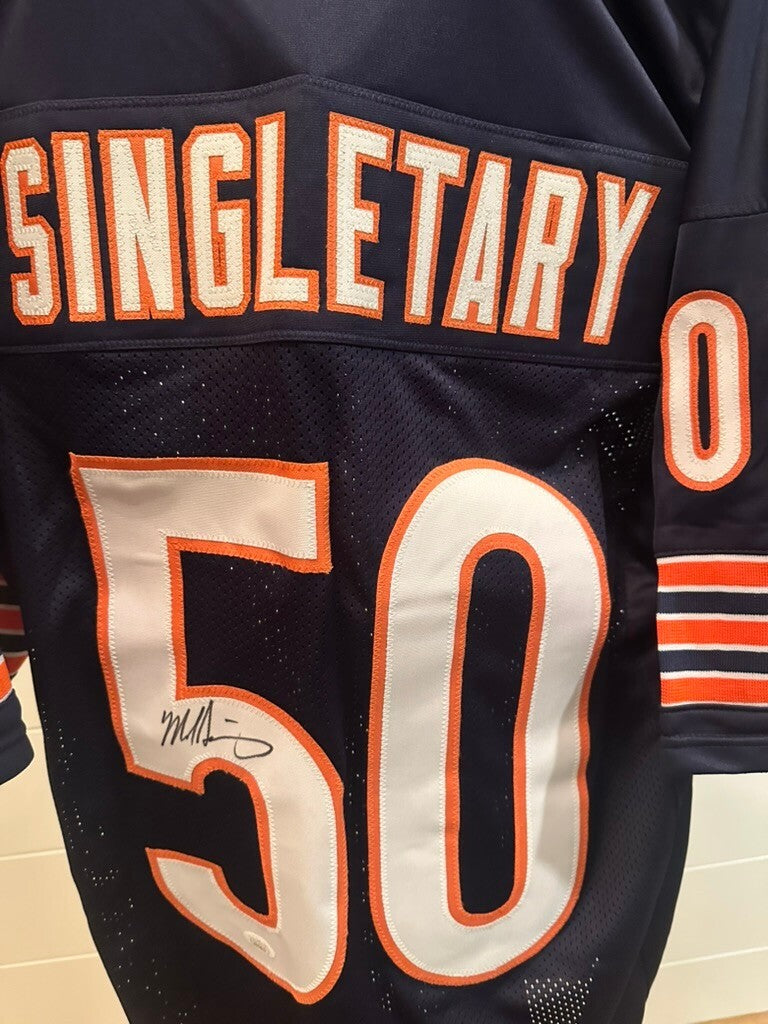 Mike Singletary Signed Chicago Bears #50 Jersey – JSA Authenticated