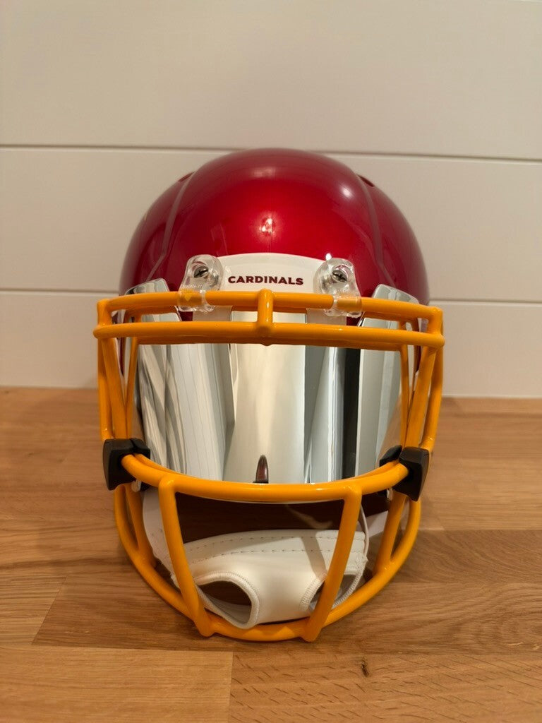 Kurt Warner Signed Cardinals Full Size Authentic Helmet Beckett Witnessed