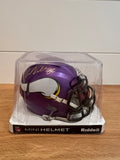 Kyle Rudolph Signed Minnesota Vikings Mini Helmet – Envoy Collectables COA