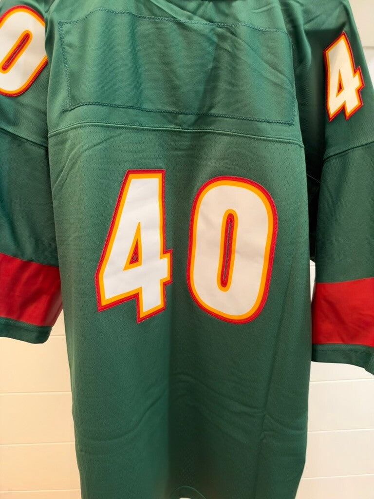 Shawn Kemp Seattle SuperSonics #40 Mitchell & Ness Audible Jersey XL NWT