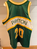 Gary Payton Signed Sonics Mitchell & Ness Jersey XL HOF 13 Fanatics