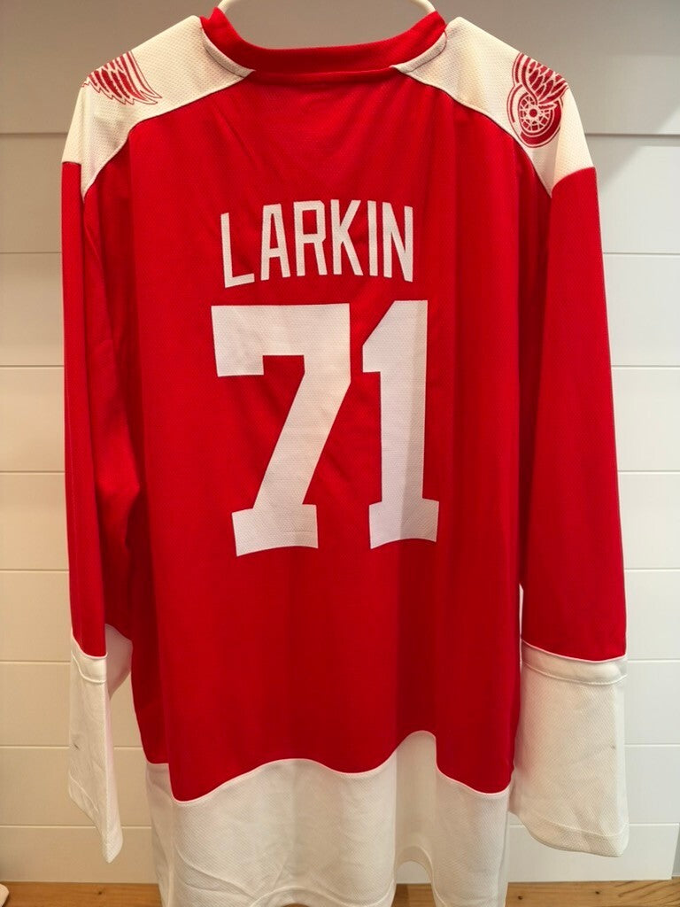 Dylan Larkin Detroit Red Wings #71 NHL Hockey Fan Jersey XL Red White
