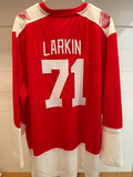 Dylan Larkin Detroit Red Wings #71 NHL Hockey Fan Jersey XL Red White