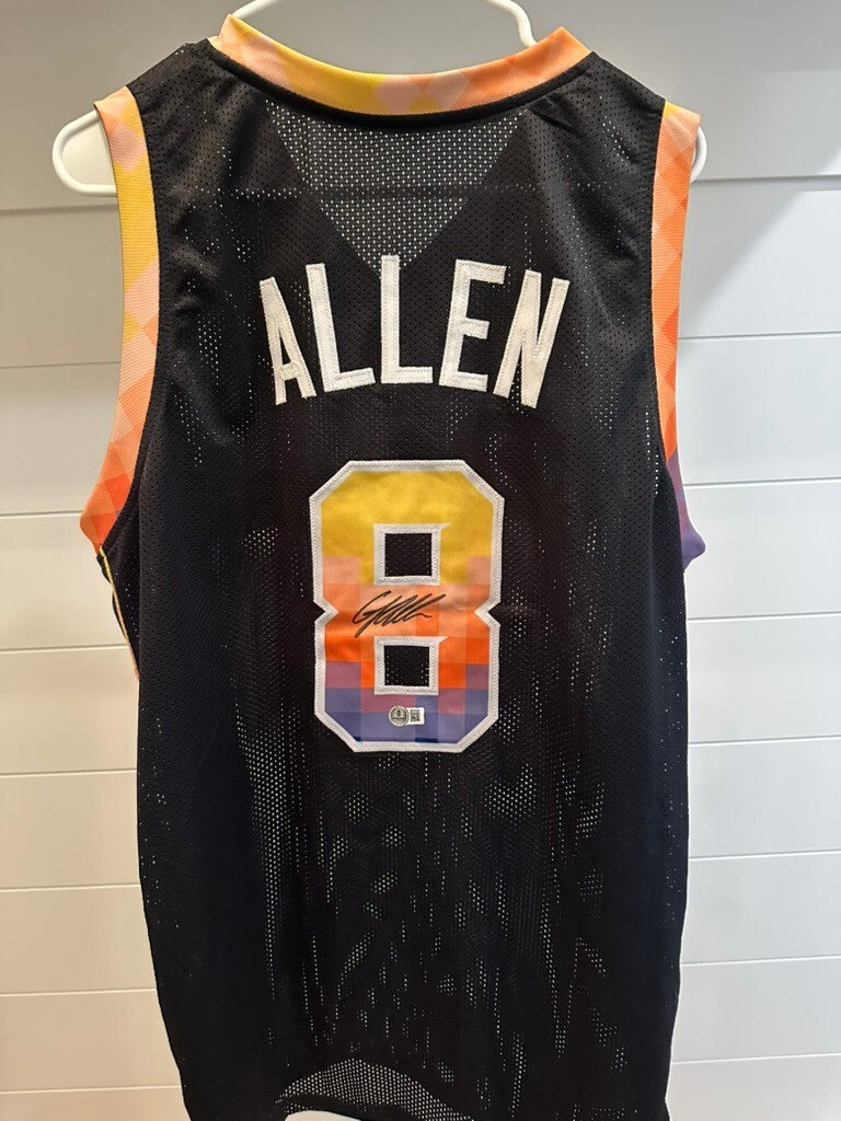 Autographed Grayson Allen Phoenix Suns #8 Basketball Jersey with Beckett Authent