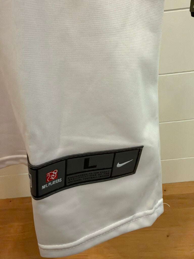 Emeka Egbuka Buccaneers #2 White Creamsicle Jersey Large 50 Seasons Unsigned