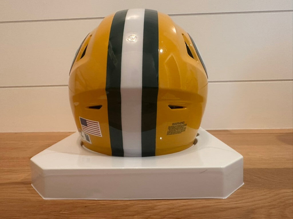 Jordan Love Signed Packers Riddell SpeedFlex MIDI Helmet Beckett Green Visor