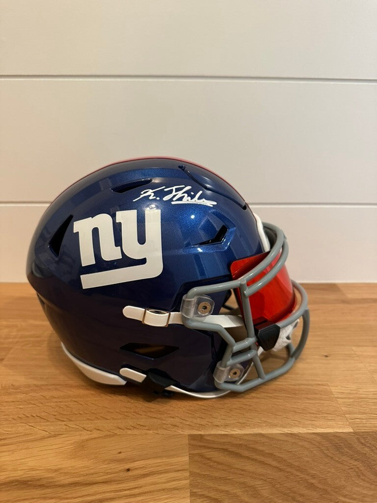 Kayvon Thibodeaux Signed NY Giants Riddell SpeedFlex MIDI Helmet – JSA Witnessed