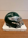 Michael Vick Signed Eagles Riddell Speed Mini Helmet JSA Witnessed WB615669