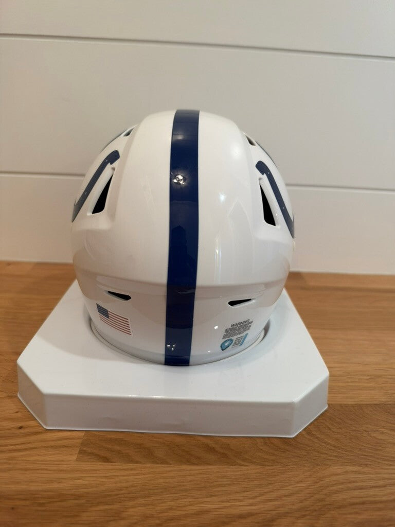 Jonathan Taylor Signed Colts Riddell SpeedFlex MIDI Helmet Metabilia Blue Visor