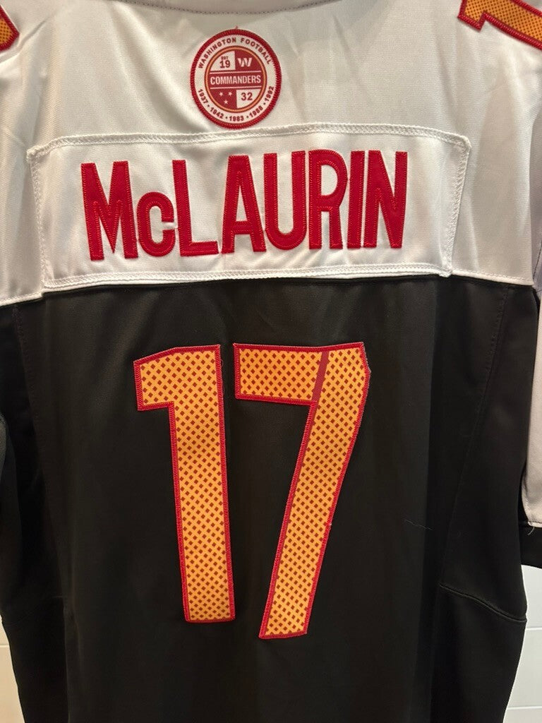 Terry McLaurin Washington Commanders Nike On-Field Jersey – Black/White – Size M