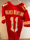 Marquez Valdes-Scantling Signed Chiefs Red #11 Custom Jersey Beckett BAS