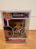 Oscar De La Hoya Signed Funko Pop Boxing Golden Boy #02 JSA WB838415