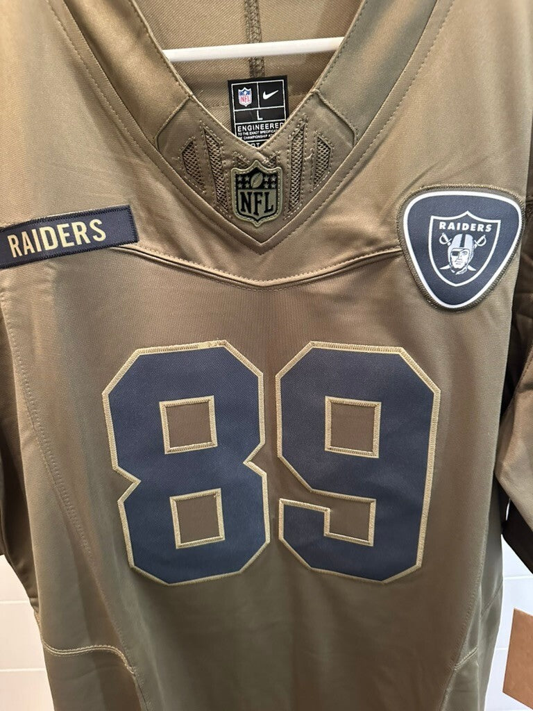 Nike NFL Oakland Raiders #89 Bowers Jersey Size L