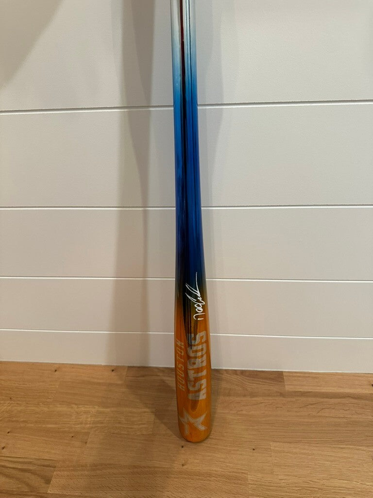 Dwight “Doc” Gooden Signed Houston Astros Full Size Bat Beckett BAS Witness