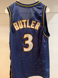 Caron Butler Signed Washington Wizards #3 Blue Jersey Beckett Witness