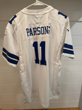 Nike Micah Parsons #11 Dallas Cowboys White Game Jersey Youth XL NWT