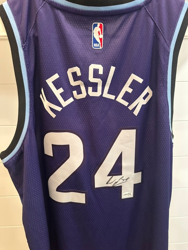Walker Kessler Signed Utah Jazz Nike Swingman City Edition Jersey XL JSA