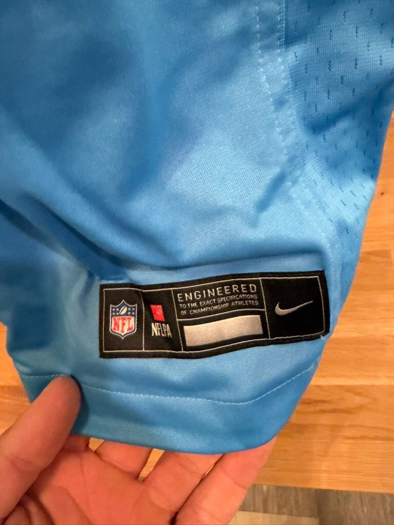 Cam Ward Tennessee Titans Nike Game Jersey Men's 3XL XXXL Light Blue #1
