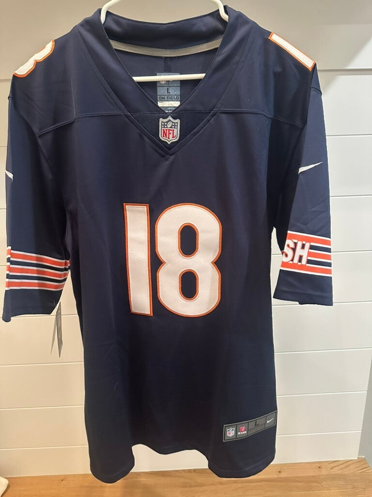 Caleb Williams Chicago Bears Nike On-Field #18 Jersey Size L – New With Tags