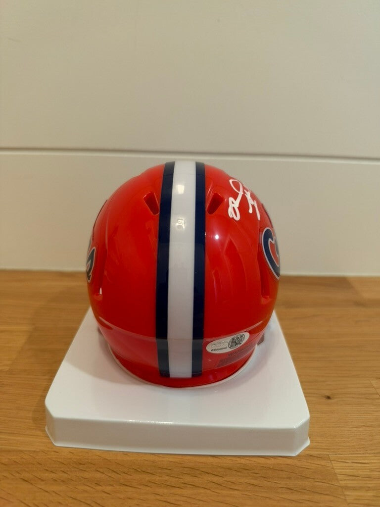 Reidel Anthony Signed Florida Gators Speed Mini Helmet JSA Blue Visor