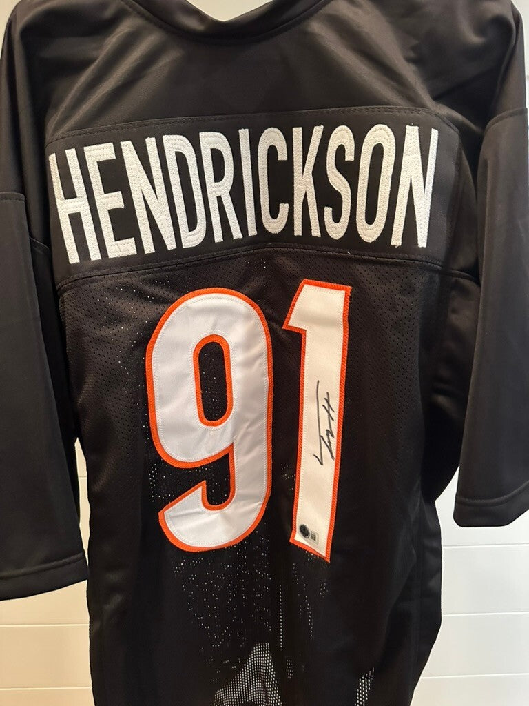 Trey Hendrickson #91 Signed Cincinnati Bengals Jersey Beckett BAS COA