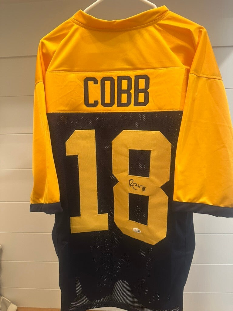 Randall Cobb Signed Packers #18 Jersey JSA